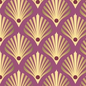 Art Deco Gold pink