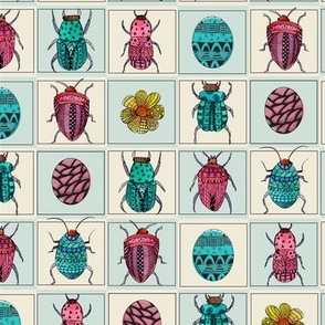 Doodle Mandala Bugs