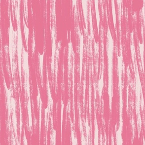 Pink Abstract Print on Light Grey Background