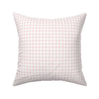 Smaller Scale .5" Squares Gingham Checker in Pale Pink Coordinate for Classic Pooh Collection