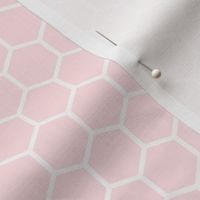 Honeycomb in Soft Pink Coordinate for Classic Pooh Nursery Collection