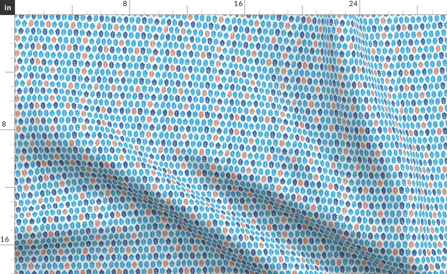 Mini blue mountain - FABRIC