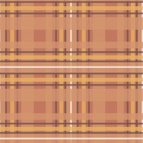Autumn Plaid in Rust (Small)