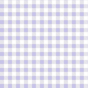 Bigger Scale 1" Squares Lavender Pale Purple Gingham Checker Coordinate for Classic Pooh Collection