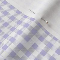 Smaller Scale .5" Squares Lavender Pale Purple Gingham Checker Coordinate for Classic Pooh Collection