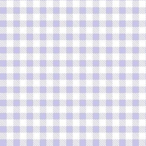 Smaller Scale .5" Squares Lavender Pale Purple Gingham Checker Coordinate for Classic Pooh Collection