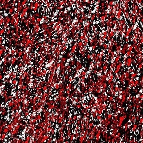 Natural Spatter Dots Texture Calm Serene Tranquil Neutral Interior Red Blender Bright Colors Bold Red Scarlet FF0000 White FFFFFF Black 000000 Bold Modern Abstract Geometric Reverse