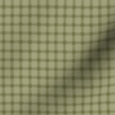 3x3 Green Gingham - Medium Scale Plaid - Gingham Patterns - Textured Background