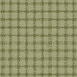 3x3 Green Gingham - Medium Scale Plaid - Gingham Patterns - Textured Background