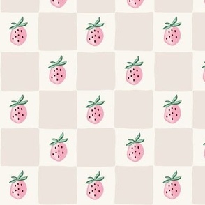 Strawberry Checkers/jet stream/medium 