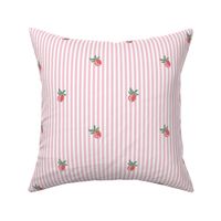 strawberry pinstripes/coral pink/medium 
