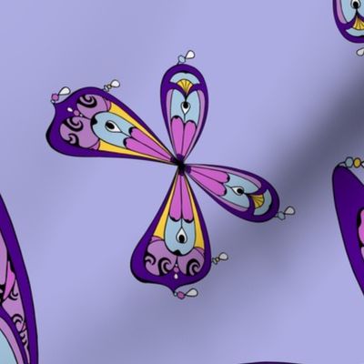 Butterfly Jeweled Two