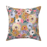 charlotte floral - sage bright 10in