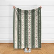 Cottage Stripe Large Green