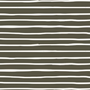Messy Stripes (Grey-Green)(24")