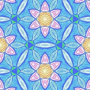 doodle_flowers_and_circles_ornament_aggadesign