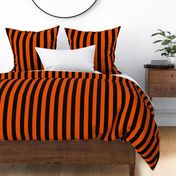 stripes orange and black