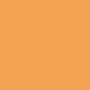 Carrot Orange Solid #F2A254