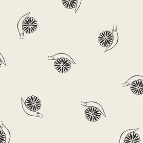 Little Garden Snails | Creamy White, Raisin Black | Doodle Bugs