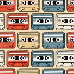 teen retro music cassette S scale 