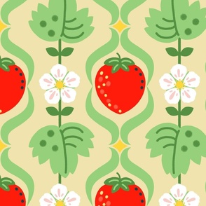 strawberry '70s style