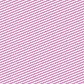 Rosy Diagonal Stripes
