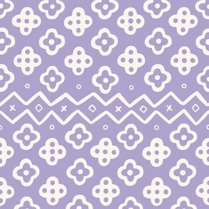 Flowerbed, lavender (Medium)