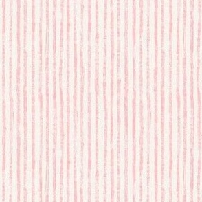 Dollhouse Miniature Wallpaper - Fading Stripe Pink