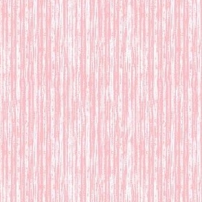 Dollhouse Miniature Wallpaper - Rugged Stripe Pink White