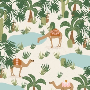 Camel Desert Oasis LG