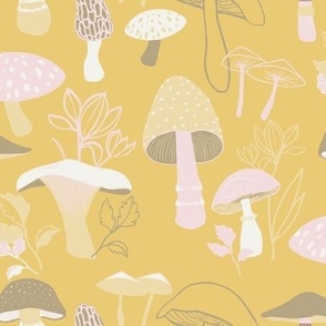 Mellow Yellow Mushrooms