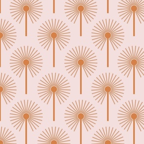 Abstract Dandelion | Pink Neutral