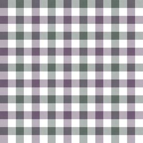 1 Inch Gingham//Into The Woods//Purple