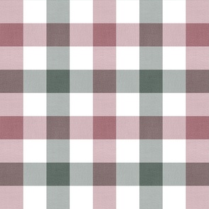 2 Inch Gingham//Into The Woods//Pink