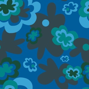 Pantone Ultra-Steady Wallpaper / Flower_n.series Pattern