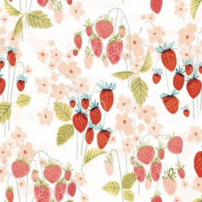 Strawberry Flowers