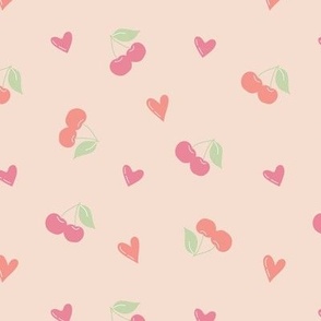 Cherries and hearts