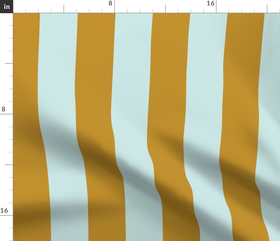 Houseofmay-bold vertical stripes blue gold