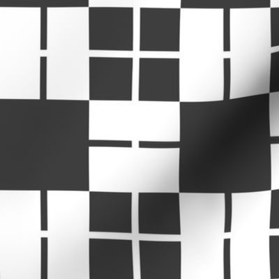 Checkered Squares (Greyscale)
