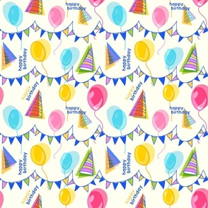Happy birthday pattern