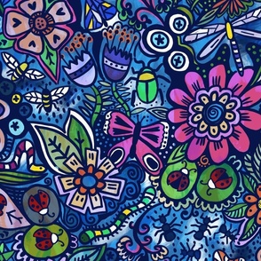 I spy doodle bugs wallpaper