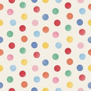 misaligned dots // multicolored