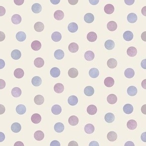 misaligned dots // lavender + lilac