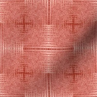 Rotating Woven Textures in Rust Monochrome