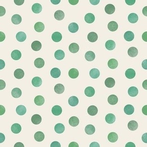 misaligned dots // grass green