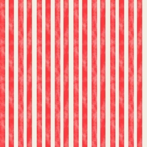 watercolor texture stripes // candy apple red