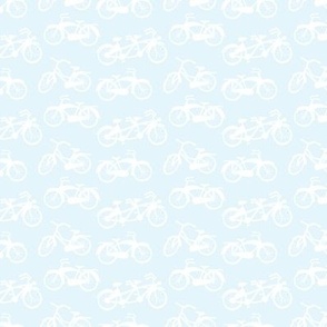 bike coordinate in sky blue