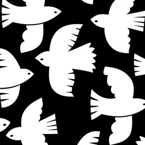 Doves Black White - M