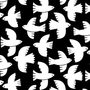 Doves Black White - S