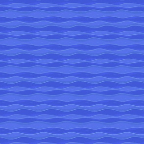 Waves blue small